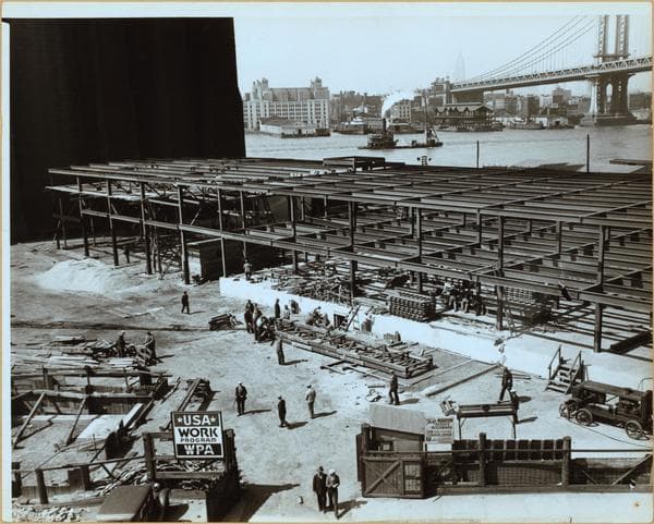 Brooklyn: New Dock Street - Water Street, 1936