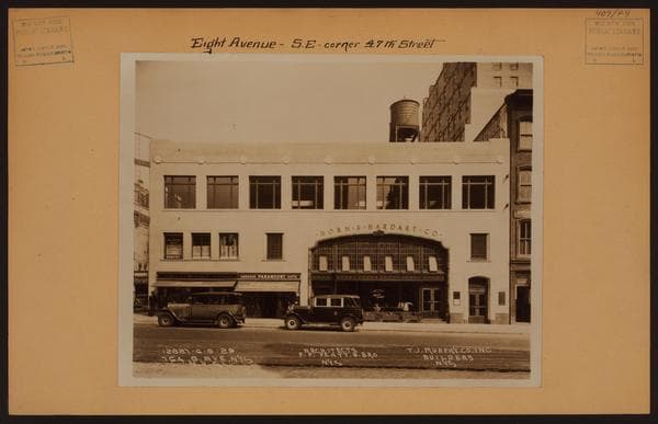 Manhattan: 8th Avenue - 47th Street, 1929