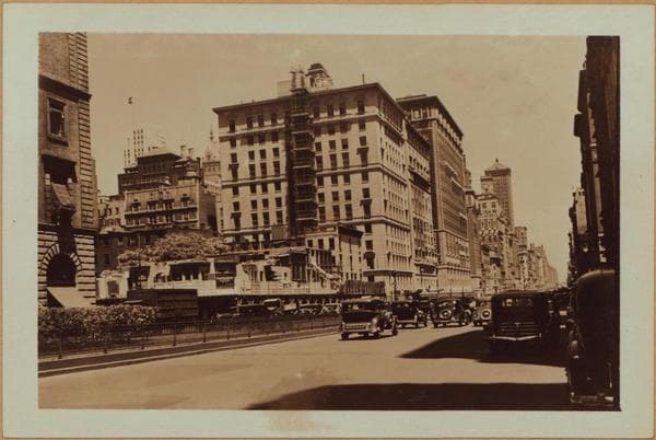 Manhattan: Park Avenue - 53rd Street, 1936