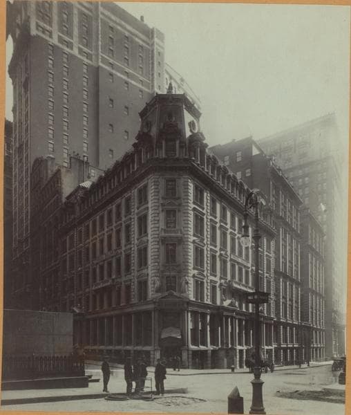 Manhattan: Wall Street - Broad Street, 1910