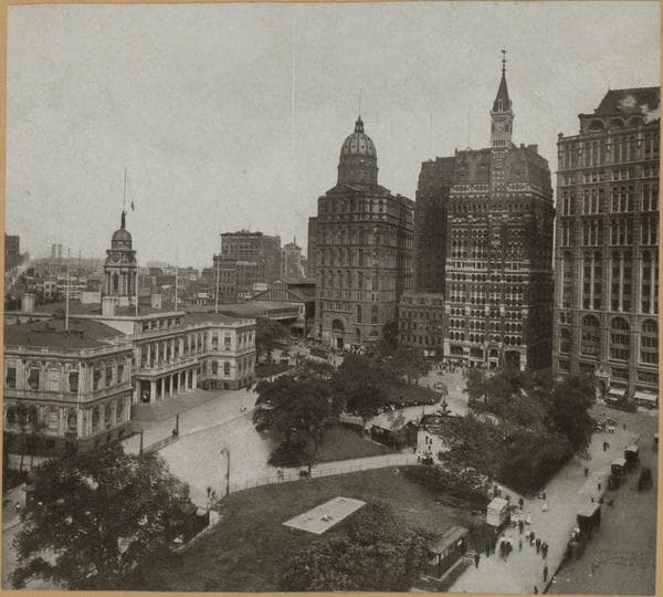 Manhattan: Broadway - Park Row, 1930
