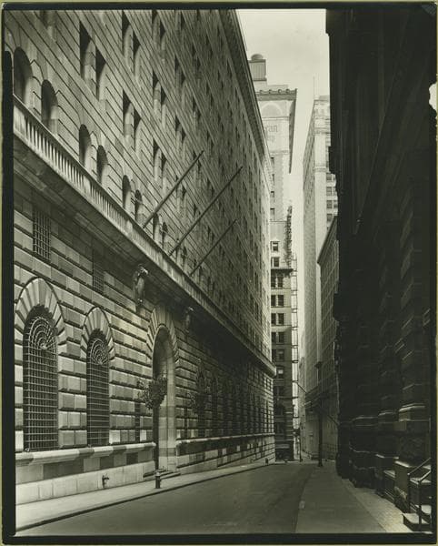 Manhattan: Maiden Lane - William Street., 1936