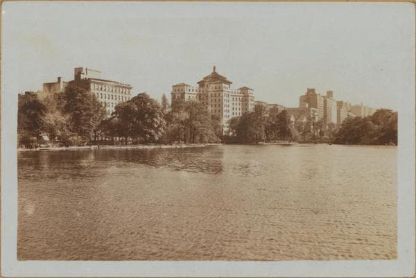 Manhattan: Central Park - Harlem Mere., 1933