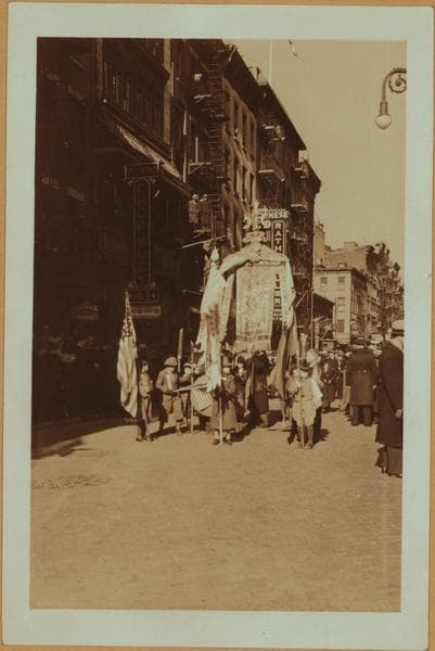 Celebrations - Parades - Municipal Events - Chinese New Year, No. 1-3., 1937
