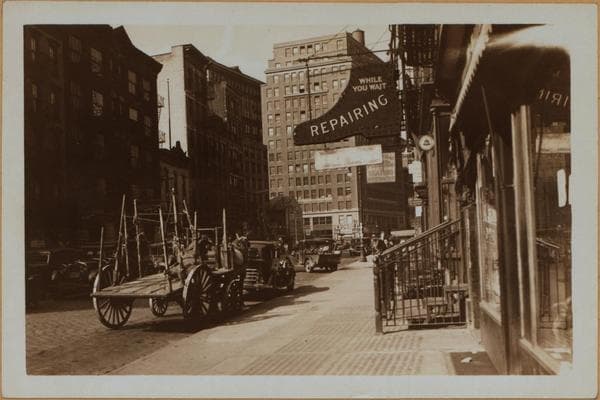 Manhattan: Lafayette Street - Spring Street, 1935
