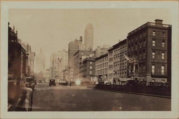 Manhattan: Park Avenue - 35th Street, 1929