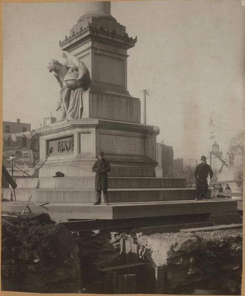 Manhattan: Columbus Circle - Intersection - Broadway - 8th Avenue - Central Park West - 59th Street (West)., 1901