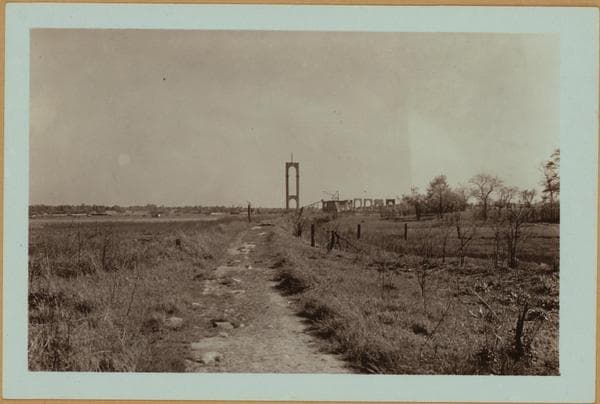Bridges - Bronx-Whitestone Bridge - [Old Ferry Point.], 1938