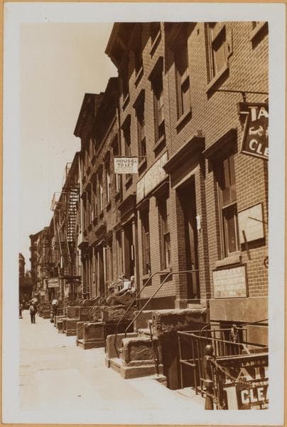 Manhattan: 2nd Street - 2nd Avenue, 1934