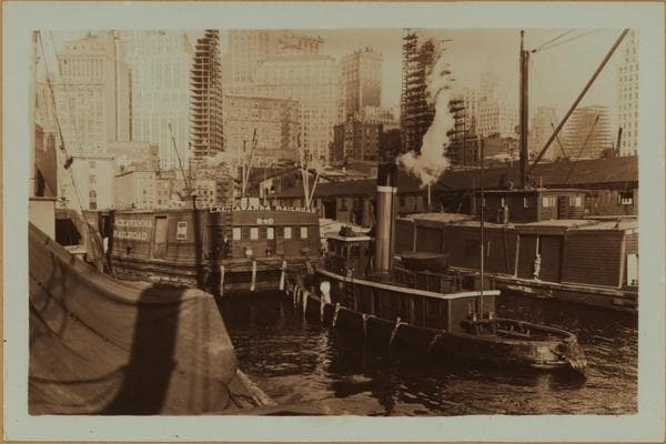East River - Piers 10., 1930