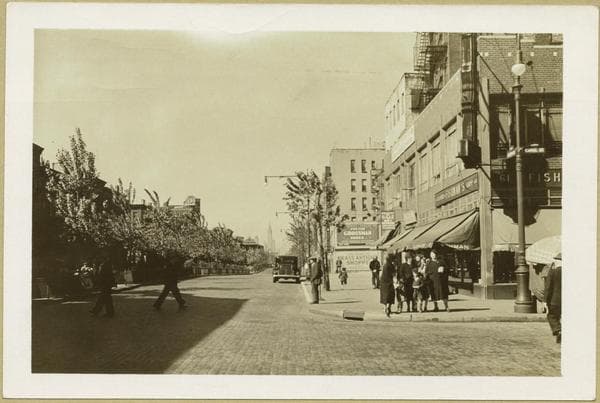 Manhattan: Allen Street - Canal Street, 1936
