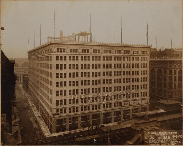 Manhattan: 6th Avenue - 32nd Street, 1910