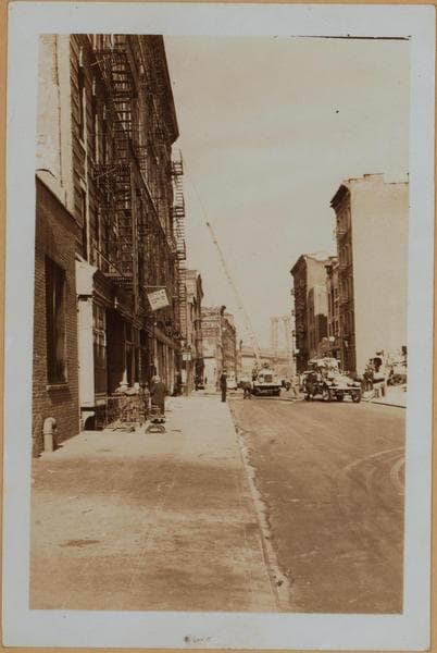 Manhattan: Cherry Street - Scammel Street, 1939