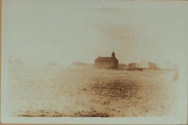 Islands - Barren Island - [Former Protestant Church.], 1931