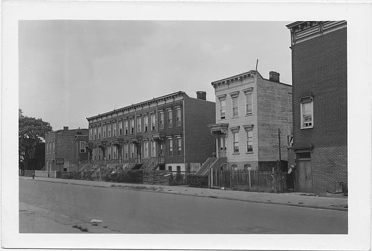 Dean Street at Utica Avenue, to Northwest, Brooklyn, 1941-08-02