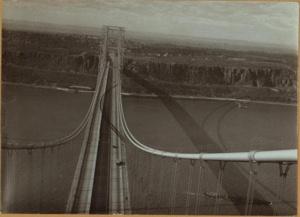 Bridges - George Washington Bridge., 1936