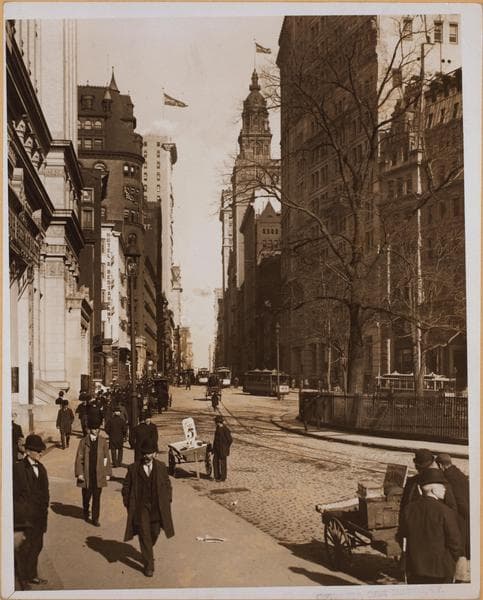 Manhattan: Broadway - Battery Place, 1899