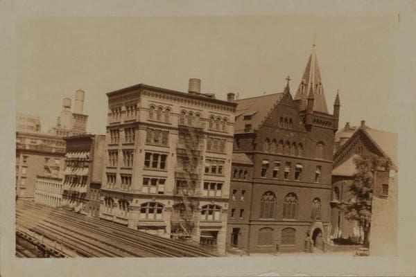Manhattan: 3rd Avenue - east side - from 16th to 17th streets., 1929-07-13