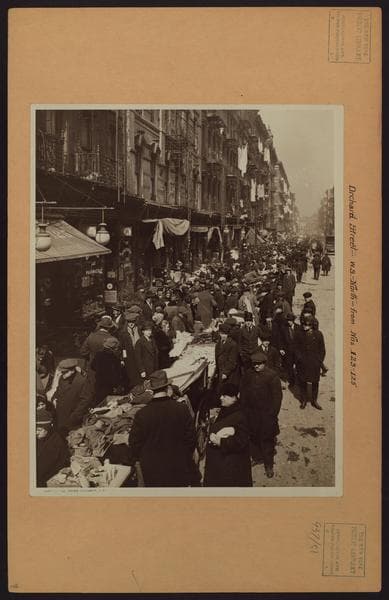 Manhattan: Orchard Street - Delancey Street, 1910