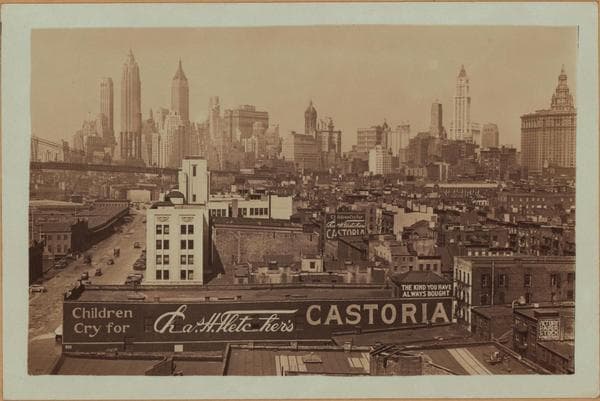 Manhattan: South Street - Market Slip, 1932
