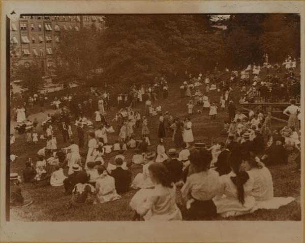 Music - Municipal music program - [Morningside Park band concert.]
