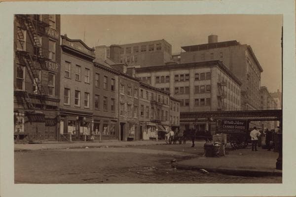 Manhattan: Spring Street - Washington Street, 1927
