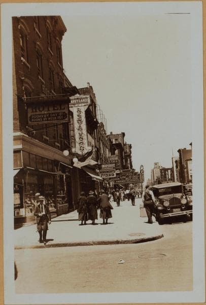 Manhattan: 2nd Ave. - 1st St., 1934