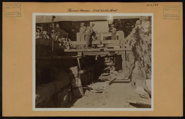 Manhattan: 2nd Avenue - 127th Street (East), 1936