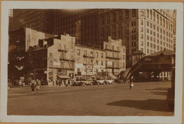 Manhattan: Battery Place - Washington Street, 1932