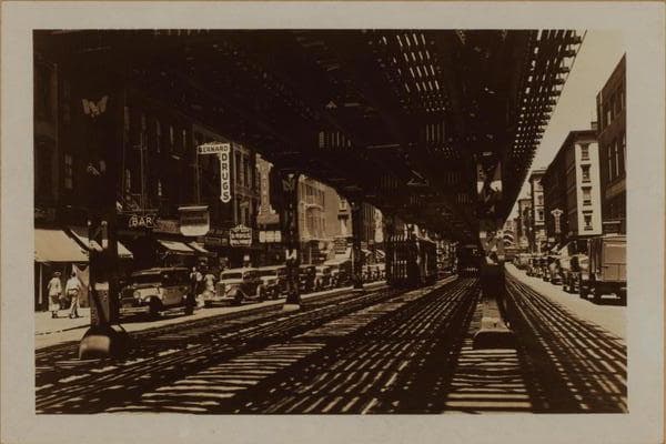 Manhattan: 3rd Avenue - 55th Street, 1936