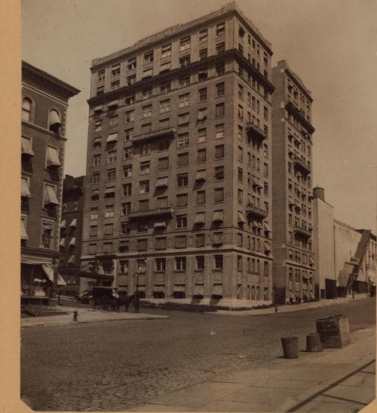 Manhattan: West End Avenue - 96th Street (West), 1920
