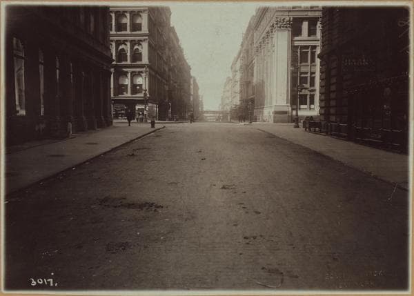 Manhattan: Reade Street - Broadway, 1920