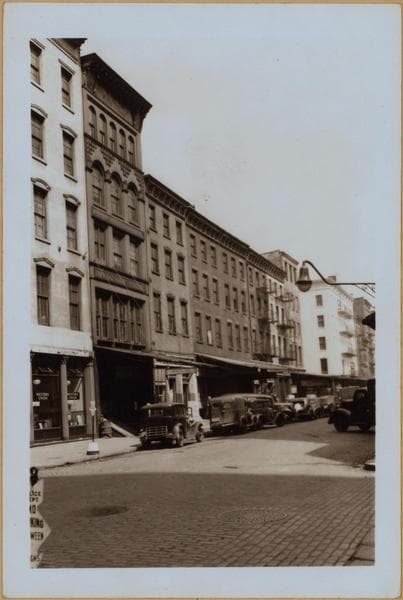 Manhattan: Greenwich Street - Duane Street, 1941
