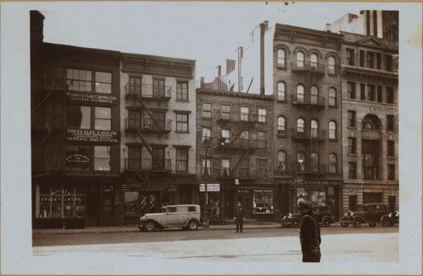 Manhattan: Lafayette Street - Broome Street, 1932–1934