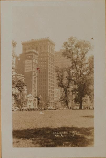 Manhattan: Broadway - Chambers Street, 1924