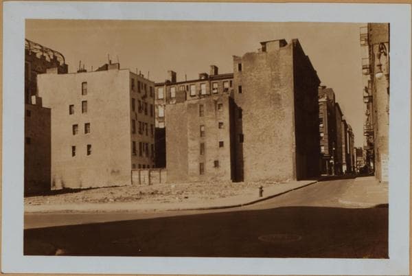 Manhattan: Cherry Street - Scammel Street, 1937