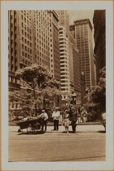 Manhattan: Broadway - Battery Place, 1936