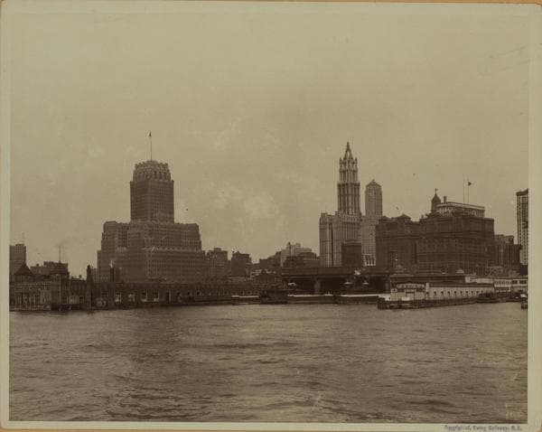 North (Hudson) River - Piers 11 and 13., 1932