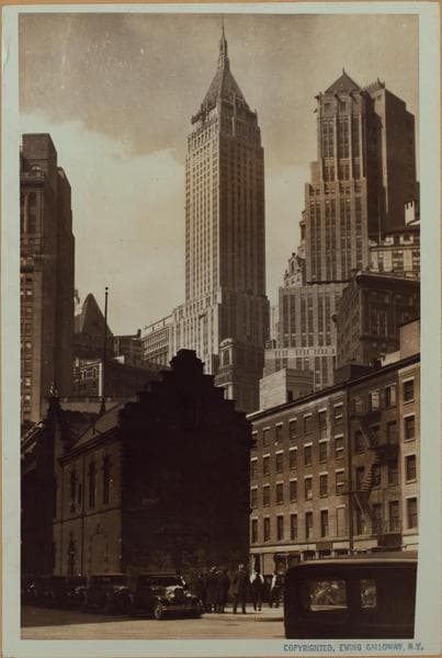 Manhattan: Old Slip - Front Street, 1930