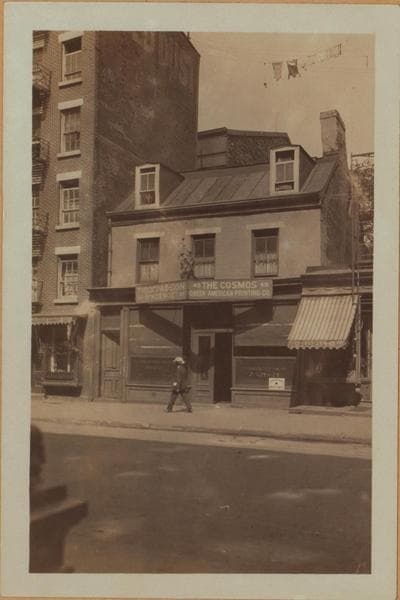 Manhattan: Madison Street - James Street, 1927