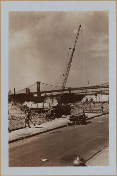 Manhattan: Front Street - Gouverneur Slip, 1939