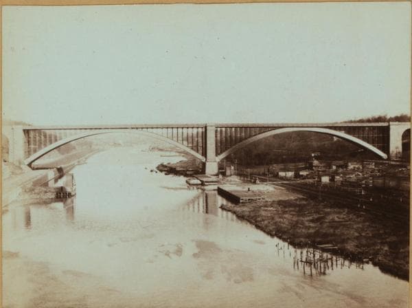 Bridges - Washington Bridge - [Harlem River (North) - Harlem Bridge.], 1897–1923