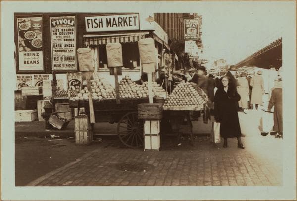 Occupations - Peddlers - Food - Fruit., 1937–1941