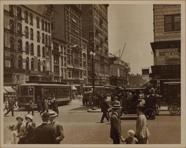 Manhattan: 42nd Street (East) - 5th Avenue, 1913