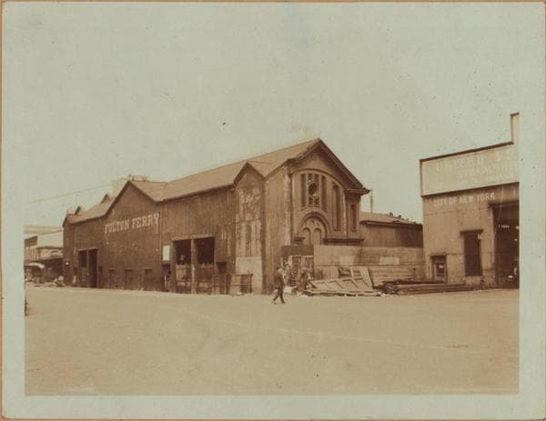 Manhattan: South Street - Fulton Street, 1924