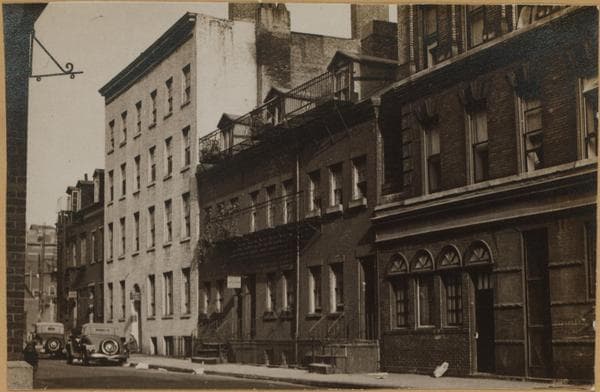 Manhattan: Commerce Street - Bedford Street, 1937