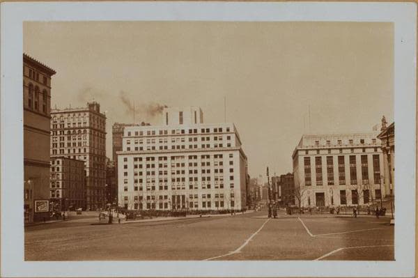 Manhattan: Centre Street - Pearl Street, 1937