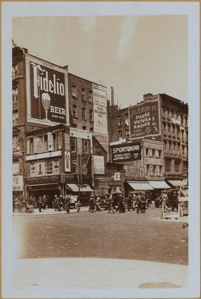 Manhattan: Delancey Street - Essex Street, 1934–1937