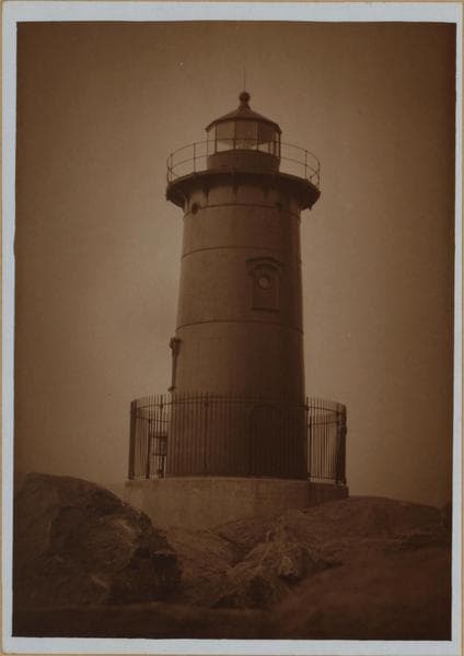 Manhattan: Fort Washington Park - [Lighthouse.], 1938