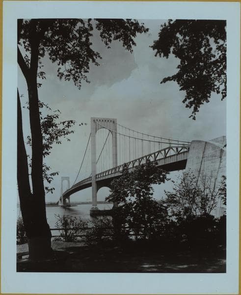 Bridges - Bronx-Whitestone Bridge - [Old Ferry Point, Bronx - Whitestone, Queens.], 1948